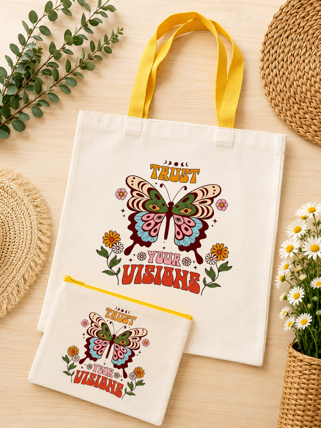 Butterfly Vision Tote Bag