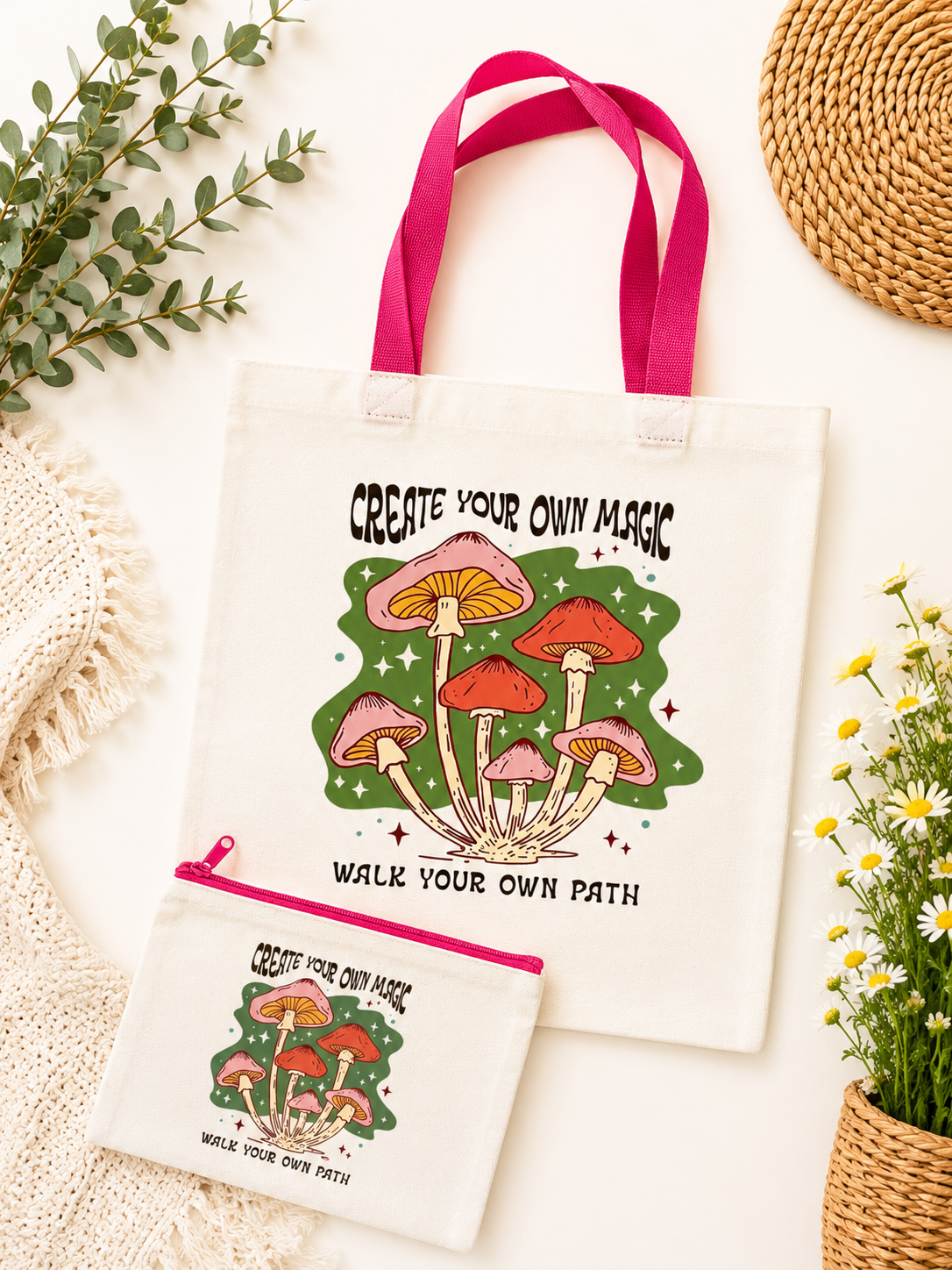 Mushroom Magic Tote Bag